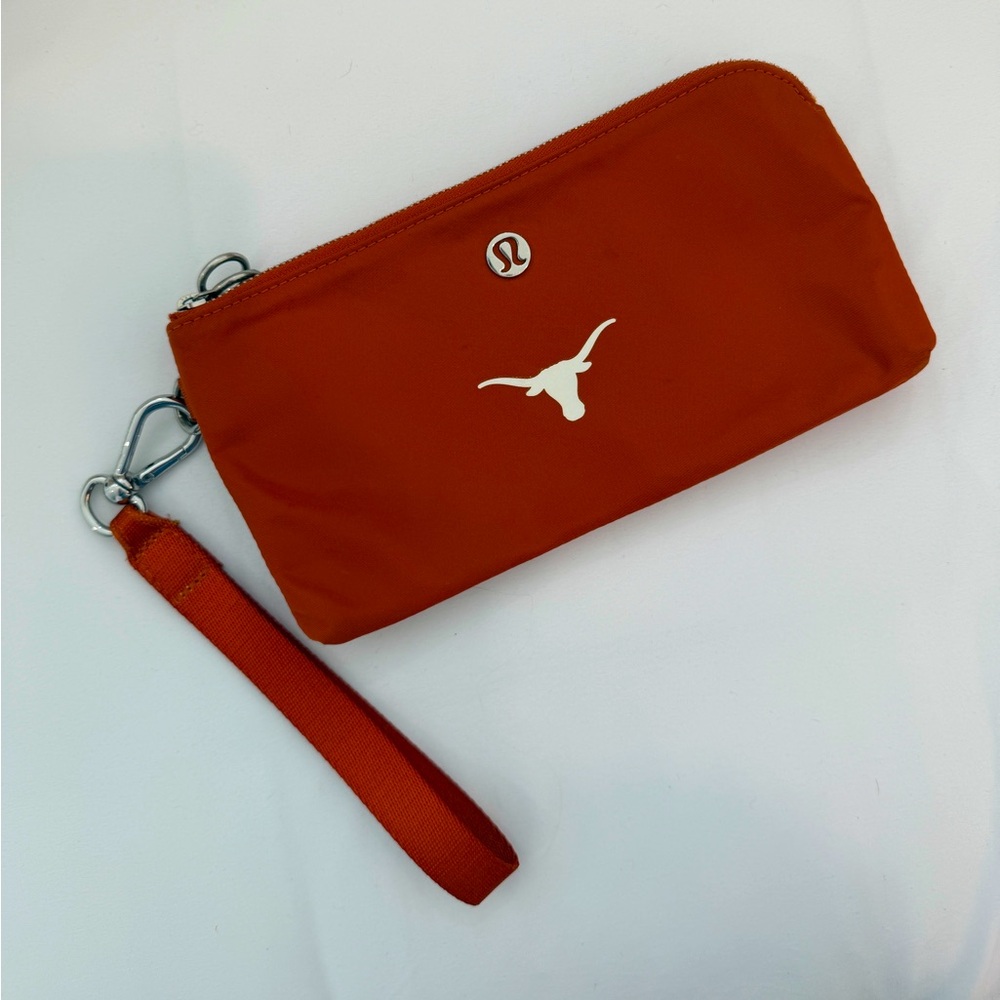 Lululemon X University of Texas Curved Wristlet